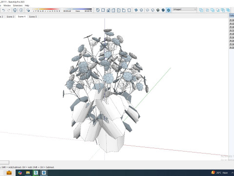Ligularia Britt Marie Crawford - Ligularia Modello 3D