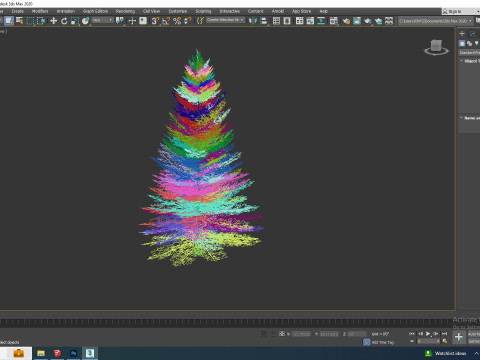 Abies fraseri- Fraser Fir -Large 3D 模型