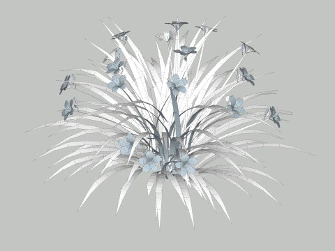 헤메로칼리스 3D 모델