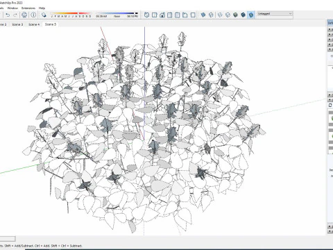Lamium maculatum-deadnettle 3D Model
