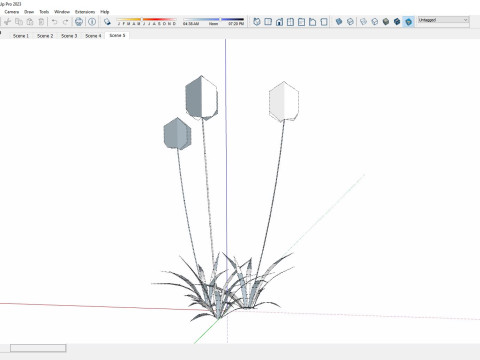 Allium aflatunense - Purple Allium 3D Model