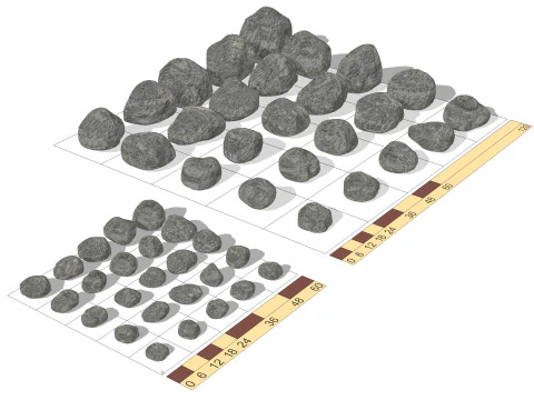 RockeryNaturalGray6-24inch 3D Model