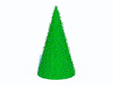 Taxus Media-Pyramidal 3Dモデル