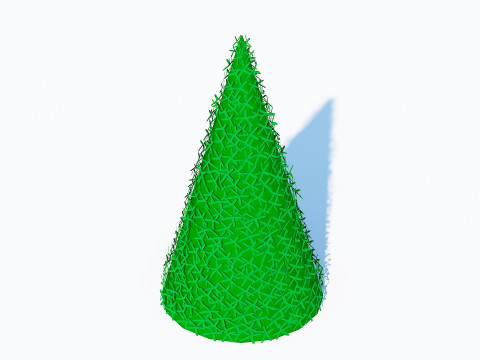 Taxus Media-Pyramidal Model 3D