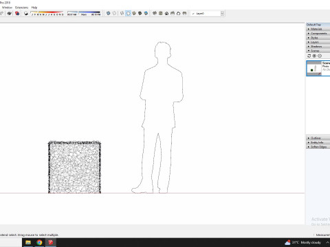 Taxus Media-Square 3Dモデル