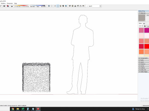 Taxus Media-Square 3D मॉडल