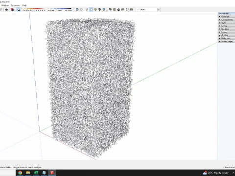 Taxus Media-Upright 3D Model