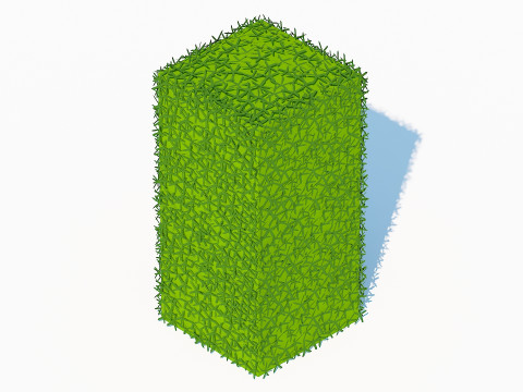 Taxus Media-Upright Modelo 3D