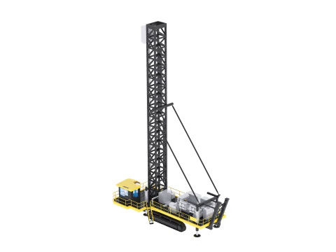Drill Rig Mining 250XPC 3D Model