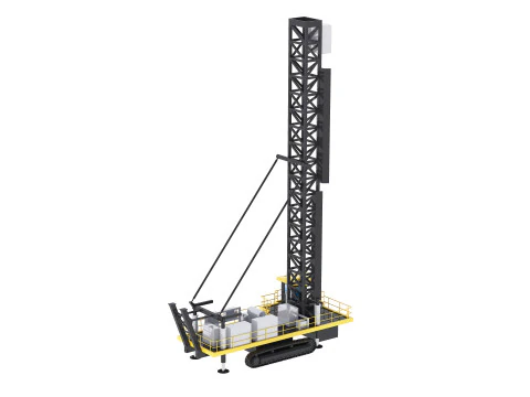 Drill Rig Mining 250XPC 3D Model