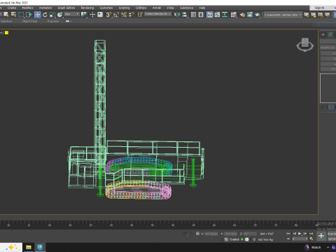 Equipo de perforaci&oacute;n para miner&iacute;a D55SP simplificado Modelo 3D