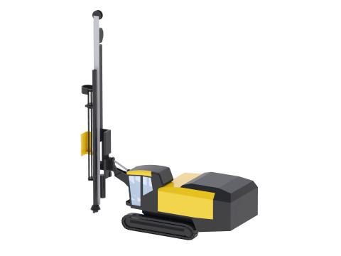 Impianto di perforazione Smart Roc CL semplificato Modello 3D