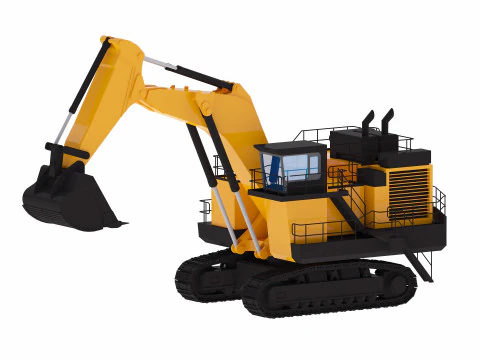 Escavatore Minerario 3600 Modello 3D