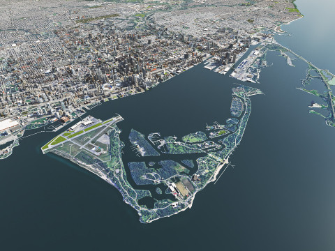 Toronto City Canada 3D 模型
