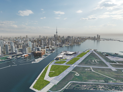 Toronto City Canada 3D 模型