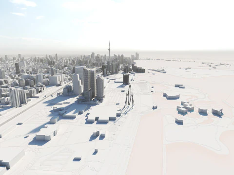 Toronto City Canada 3D Model