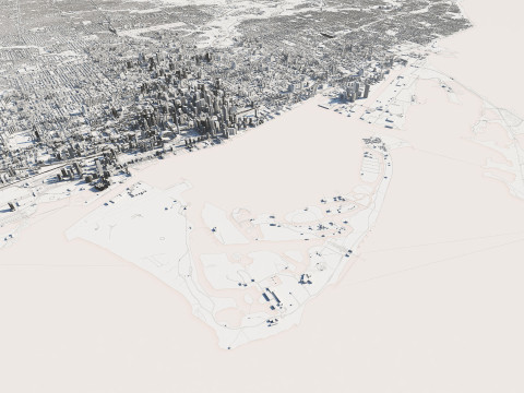 Toronto City Canada 3D 模型