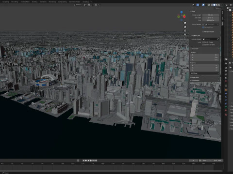 Toronto City Canada 3D Model