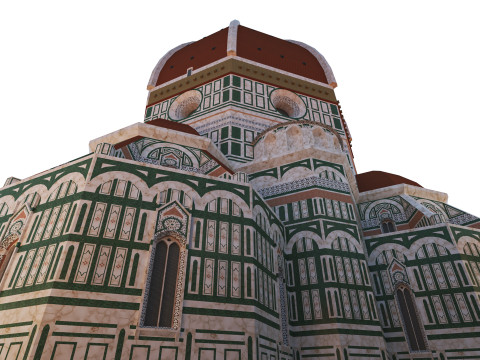 Cathedral Santa Maria del Fiore 3D 모델