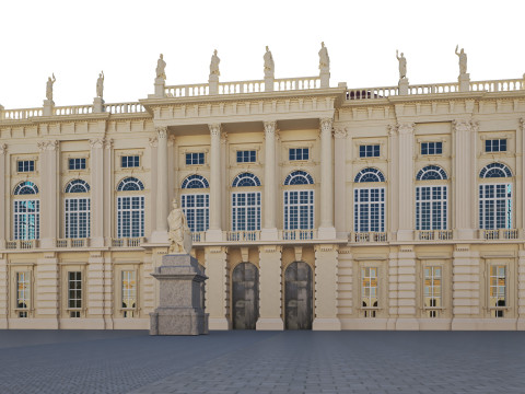 Palazzo Madama Turin 3D Model