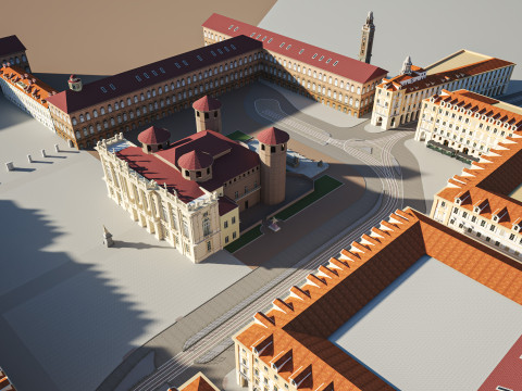 Palazzo Madama Turin 3D Model