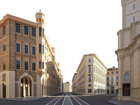 Palazzo Madama Turin 3D Model