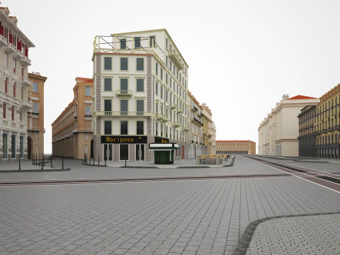 Via Italia Modello 3D