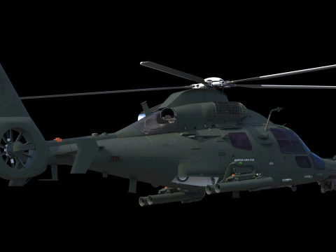KAI LAH1 미론 헬리콥터 3D 모델