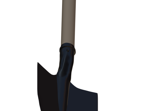 Of Cutting Shovel 3D Model
