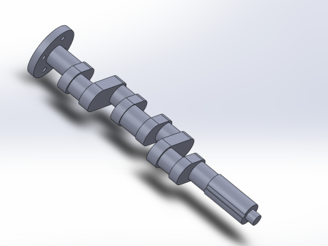 Crank Shaft 3D Модель
