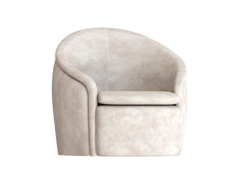 Oberon Swivel armchair 3D 모델