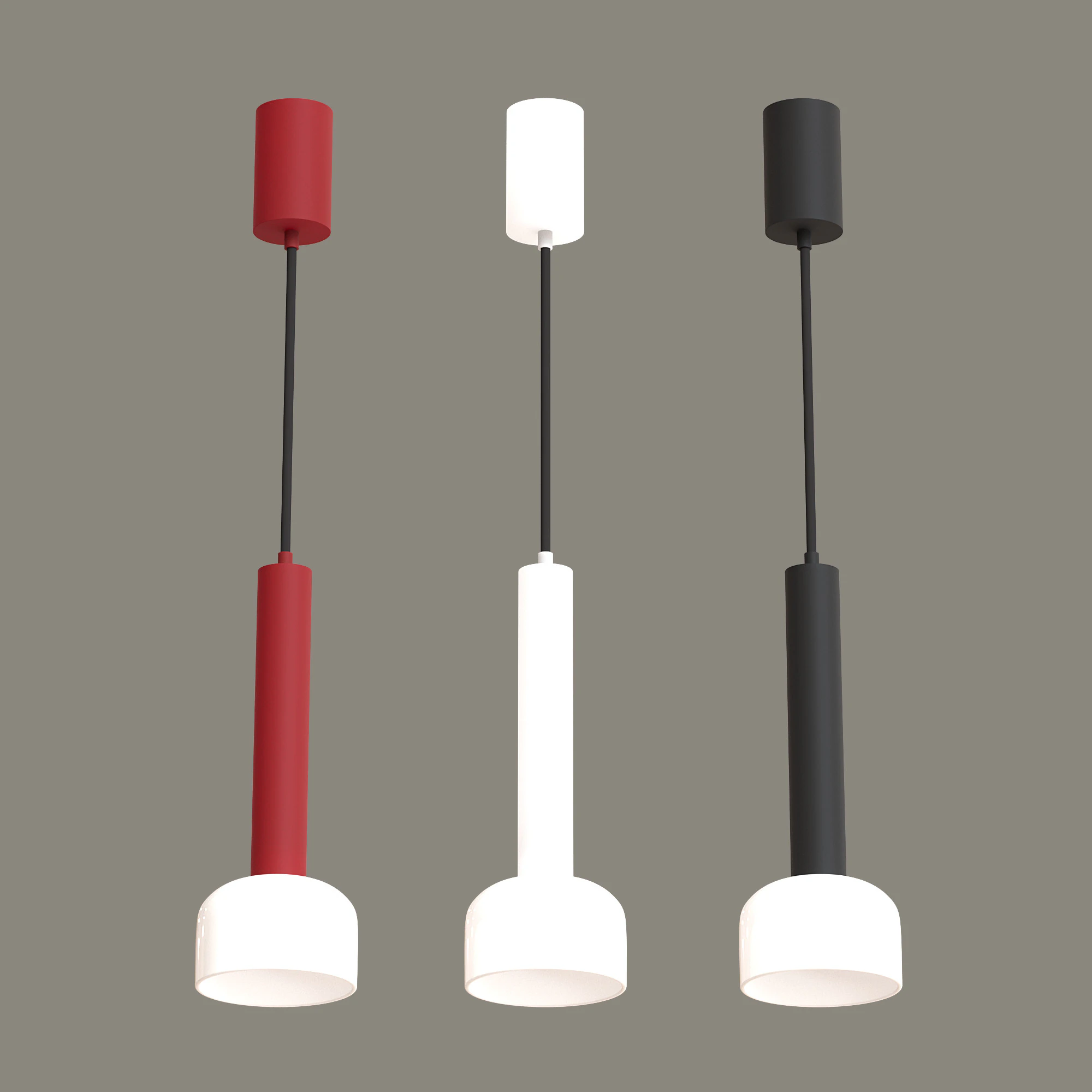 Tight minimalistic hanglamp 3D Model .c4d .max .obj .3ds .fbx .stl .blend 