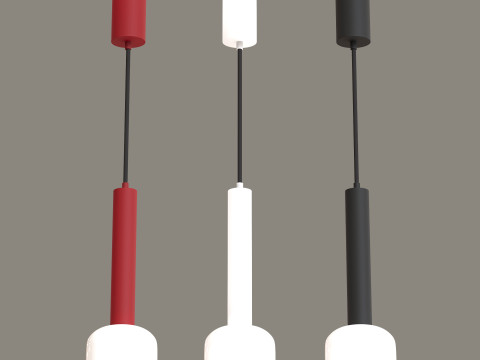 Tight minimalistic hanglamp 3D Model