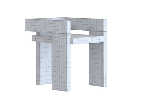Ert chair Modello 3D