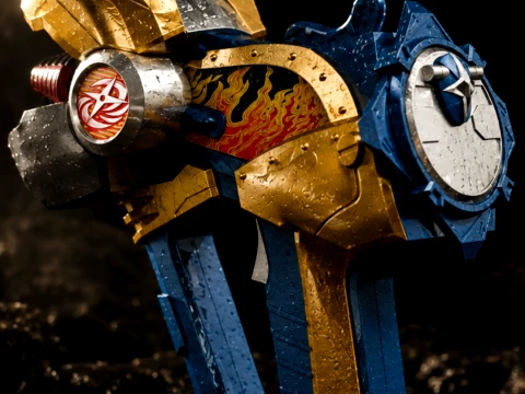 Shuriken Sentai Ninninger Ninja Blaster 3D print model 3D Model
