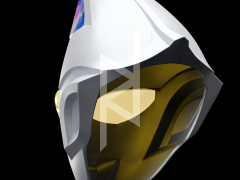 ウルトラマンデッカー フラッシュヘルメット 3Dモデル