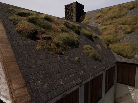 Two Storey Village House 3D Model