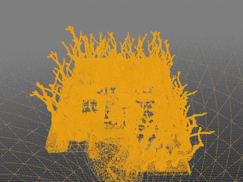 Horror Forest and Graveyard 3Dモデル