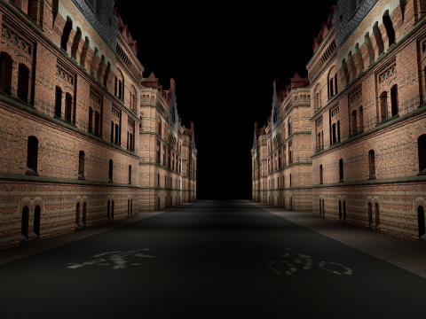 Big Building Apartment Design 3D Model