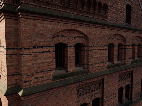 Big Building Apartment Design 3D Model