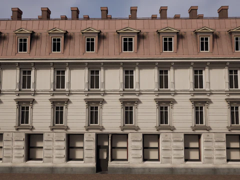 Edif&iacute;cio de apartamentos mega modulares Modelo 3D