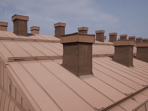 Mega Modular Apartment Building Model 3D