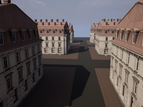 Mega edificio de apartamentos modulares Modelo 3D