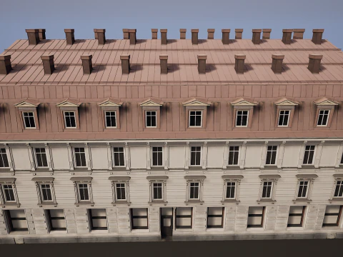 Mega edificio de apartamentos modulares Modelo 3D