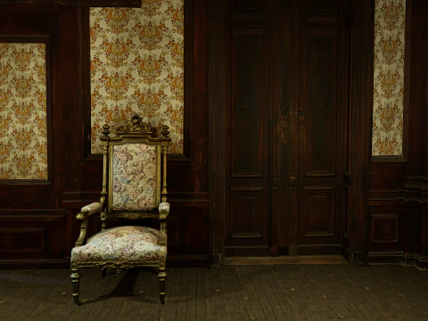 Three Story Mega Victorian Mansion-Hotel 3D Model