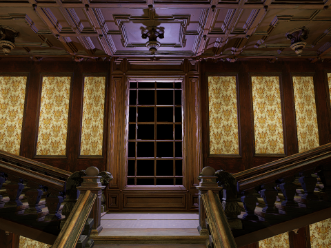 Three Story Mega Victorian Mansion-Hotel 3D Model