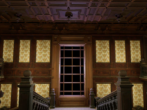 Three Story Mega Victorian Mansion-Hotel 3D Model