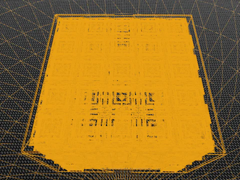 Three Story Mega Victorian Mansion-Hotel 3D Model