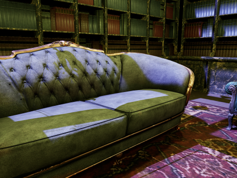 Cozy Victorian Fantasy Hall 3D Model