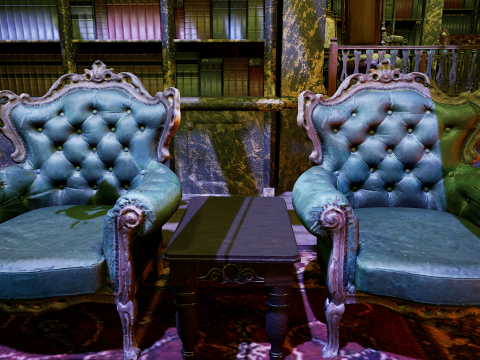 Cozy Victorian Fantasy Hall 3D Model